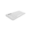 Logitech K380S Pebble Keys 2 Tonal White Multi-Device Bluetooth Keyboard.