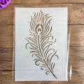 Stencil for Wall & Fashion Painting Template 10in by 8in.. 