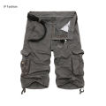 Mens Comfortable Cotton Cargo Shorts Half Pants. 
