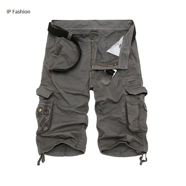 Mens%20Comfortable%20Cotton%20Cargo%20Shorts%20Half%20Pants%20-%20Image%202