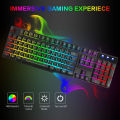 RGB Gaming Keyboard Backlite Key With Bangla Keypads DF-001. 