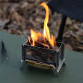 Outdoor Camping Incense Burner Mini Wood Stove Aromatherapy Holder Stainless Steel Charcoal Stove for Home Desk Easy Install Easy to Use. 