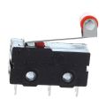 1 Pcs 220V AC Coil DPDT Power Relay 8 Pin W PTF08A Socket & 10 Pcs Mini Limit Switch Roller Lever Arm. 