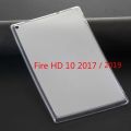 Case for Amazon Fire HD 10 Tablet (5th/7th Generation 2015/2017/2019 Release) Tablet Cover 360 Full Protecive Soft TPU Back Case.