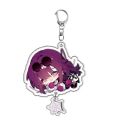 New Game Honkai Star Rail Keychain Dan Heng Bronya Rand Asta Herta Himeko Q Version Figure Acrylic Keyring Chaveio for Fans Gift. 