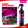 Flamingo Crystal Coating | car paint protection, high gloss car coating, scratch resistant coating, UV protection Premium Car Paint Protection & Gloss-250ml. 
