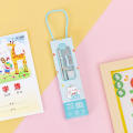 Packaged Pencil Set High-quality Colorful Cute Stationery Set Kawaii 5pcs/set Cartoon Pencil for Children Students Back to. 