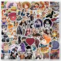 10/30/50PCS Anime One Piece Stickers for Kids Waterproof Graffiti Motorcycle Laptop Car PVC Cartoon Luffy Cool Sticker Decal Toy. 