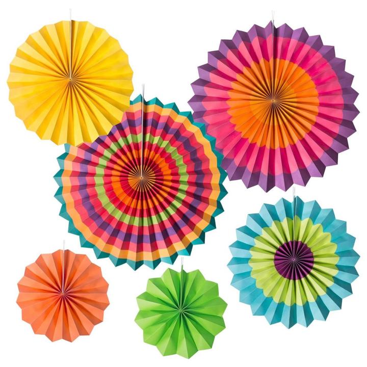 6%20in%201%20Paper%20Fan%20Flowerpaper%20Hanging%20For%20Happy%20Birthday%20Party%20Decoration%20/%20Bridal%20Shower%20/%20Wedding%20/%20New%20Year%20/%20Background%20Decorations%20-%20Image%202