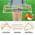 Wooden Chicken Roosts for Large Bird Stand Holder Toy for Hens Chicken Perch. 