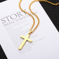 Fashionable Cross New Stainless Steel Necklace For Men. 