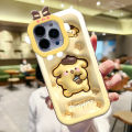 FELMYST for OPPO A17 A17K Back Cover Cartoon Cute Kuromi Melody Print Monster Lens Phone Case. 
