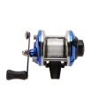 Mini 3.6:1 Right Left Hand Interchangeable Bait Castiing Fishing Reel Fishing Gear for Ice Fishing with Fishing Line 70m.