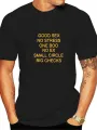 Funny Good Sex No Stress One Boo No Ex Small Circle Big Checks T Shirt Letter Print Modal o-neck Shirt. 
