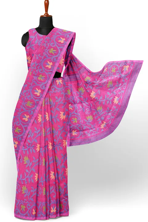 Tangail%20Tat%20MultiColor%20100%25%20Pure%20Cotton%20Shari%20with%20Running%20Blouse%20Piece%20Sari%20for%20women%20-%20%E0%A6%B6%E0%A6%BE%E0%A7%9C%E0%A6%BF%20-%20Marvelous%20Exclusive%20High%20Quality%20saree%20for%20women%20-%20Image%2010