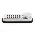 Digital Push Button Door Lock Key Pad Code Combination Access Mechanical Keyless. 