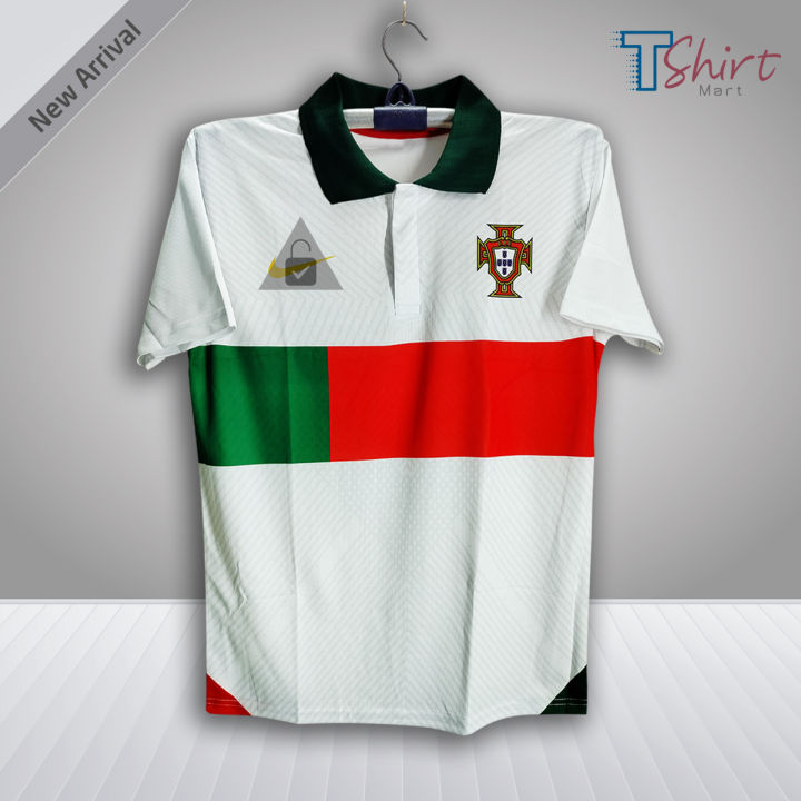 Portugal football Jersey - Polo half Jersey for Man - Portugal Football Jersey 2025-26