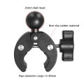 Motorcycle Bike Invisible Selfie Stick Monopod Handlebar Mount Bracket for GoPro 11 Insta360 One X2 X3 Action Camera Accessories.