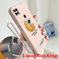 Casing redmi 9c redmi 10a xiaomi redmi 9c phone case Softcase Liquid Silicone Protector Smooth shockproof Bumper Cover new design astronaut with holder aesthetic YTXJCB01.