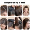 DIY Fluffy Hair Pad Hair Styling Tools Invisible Height Increase Fixed Hair Clip High Cranial Top Rounded Head Shape Hairpin.