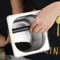 Oblong Semiautomatic Bar Tools Coffee Residue Bucket Coffee Appliance Coffee Knock Box Slag Drum Slag Tank Powder Slag Drum.