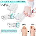 Unisex Orthopedic Bunion Corrector Splint Toe Straightener Adjustable Knob Hallux Valgus Toe Corrector Pedicure Foot Care Tools. 