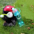 Spray Drinking Water Bottle 600 Ml Big Storage Outdoor Sport Portable Space Cup Bual-function Cooling Drinking Bottle. 