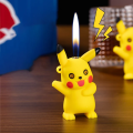 Novelty Cool Cartoon Small Pokemon Pikachu Mini Night Light Action PVC Figures Lighter. 