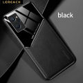 【3C VictoryEagle】Lereach for realme case leather car magnetic silicone frame. 