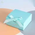 Gift Box with Lid Small Bridesmaid Proposal Box with Ribbon for Valentine's Day. 