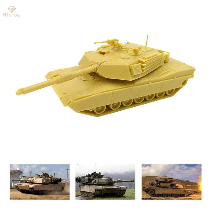 1/72 4D Assembled Tank Jigsaw Toys Tank Kits for Girls Kids Children