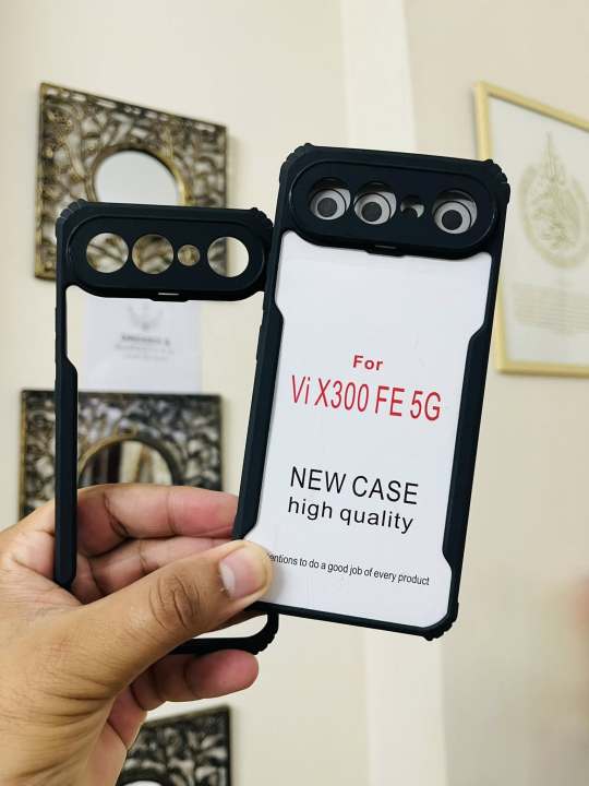 Vivo X300 FE Xundd Protective Airbag Bumper Transparent Back Side Clear Phone Case For vivo X 300 FE Back Cover