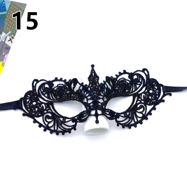 Black%20Women%20Hollow%20Lace%20Masquerade%20Face%20Mask%20Princess%20Party%20Cosplay%20Prom%20Props%20Costume%20Nightclub%20Queen%20Half%20Face%20Eye%20Mask%20-%20Image%207