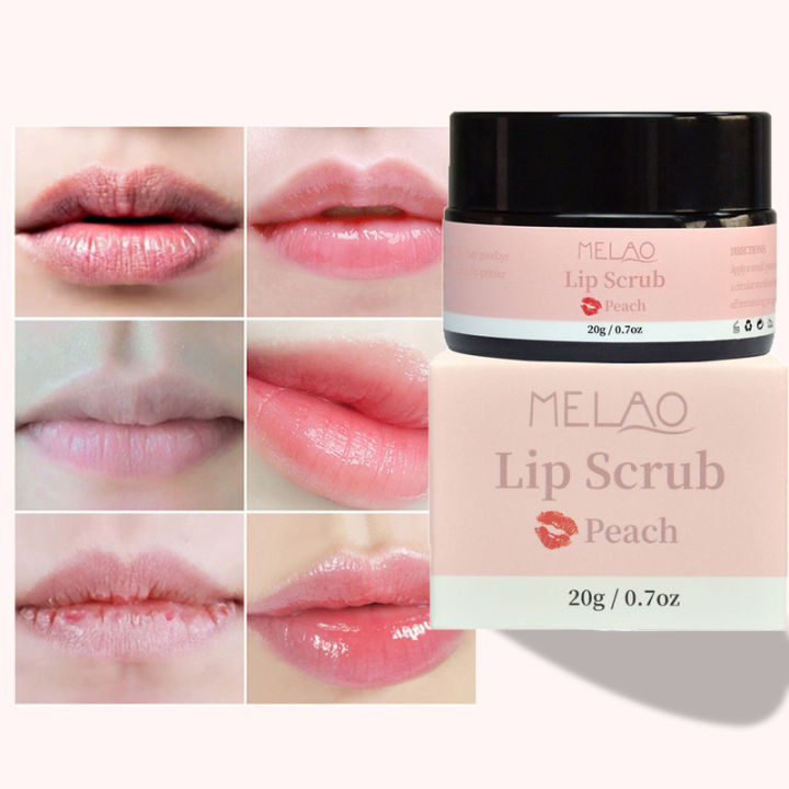 MELAO%20Peach%20Lip%20Exfoliator%20Lip%20Scrub%20Nourishing%20Lipstick%20Remove%20Lip%20Cuticles%20-20gm%20-%20Image%202