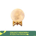 3D Moon Lamp 16 Colors Remote & Touch - 15 cm. 