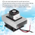 DIY Cooling System Kit Semiconductor Thermoelectric Peltier Refrigeration Cooling System Air Conditioner Cooling System. 