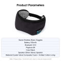 EsoGoal Wireless Sleep Mask Bluetooth Music Eye Mask Sleep Headphones Wireless Headphones Cotton Sleeping Eye Cover Travel Bluetooth Sleep Mask Sleeping Headset with Built-in Speakers for Air Travel Siesta Sleeping. 