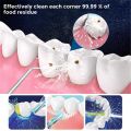 Oral Power Floss – Cordless Dental Water Jet Tooth Flosser – No Battery/Charging Needed – Deep Clean for Braces, Crowns, Gums – Travel Friendly.