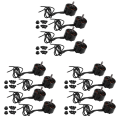 12Pcs 3115 900KV 3-6S Brushless Motor for RC Multirotor X-Class FPV Cinelifter Taurus X8Pro Protek60 FPV Camera Kit Done.