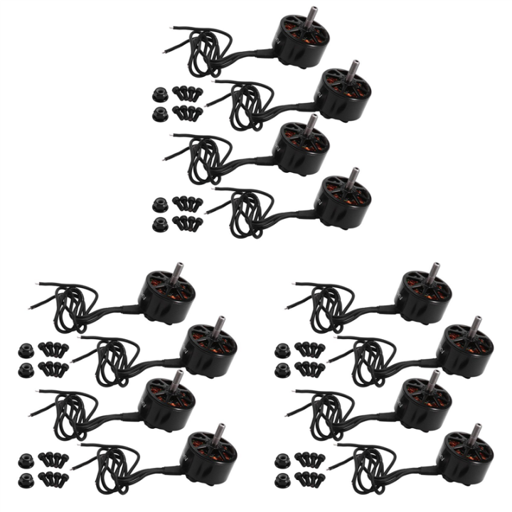 12Pcs 3115 900KV 3-6S Brushless Motor for RC Multirotor X-Class FPV Cinelifter Taurus X8Pro Protek60 FPV Camera Kit Done