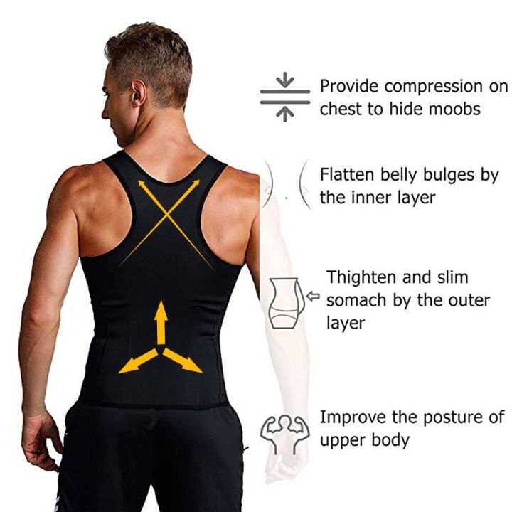 Men%20Neoprene%20Shapewear%20Tummy%20Control%20Girdle%20Corset%20Compression%20Shirt%20Tank%20Top%20Body%20Shaper%20with%20Zipper%20Slimming%20Undershirt%20-%20Image%206