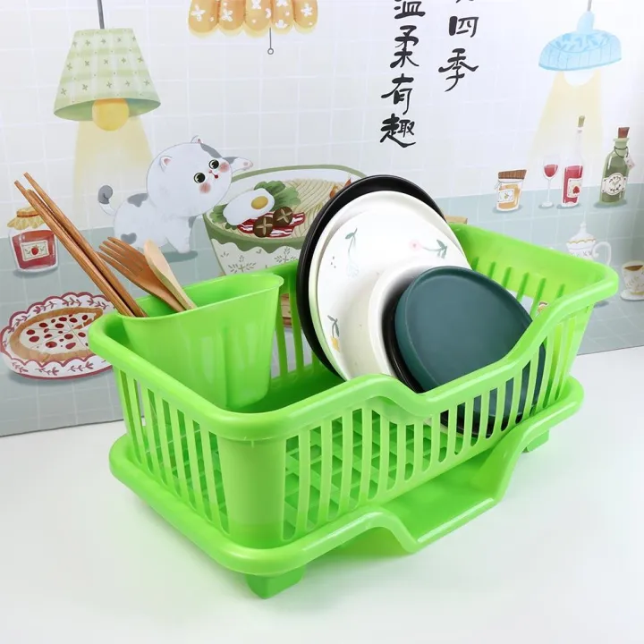 Storage%20Rack%20Plastic%20Utensils%20Drainer%20Rack%20Durable%20Convenient%20Dish%20Drying%20Rack%20Square%20Storage%20Basket%20Storage%20-%20Image%205
