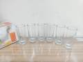 Water Drinking Glass 6pcs Set. Crystal Clear Juice/ Shorbot /Drinking Glass Set. Model:W012:T30.. 