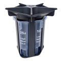Change Sorter 5 in 1 Sorter Tube Counter with Wrappers Change Mhine Ba Holder for Organizer.