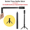 Invisible Selfie Stick For Insta360 Ace Pro Bullet Time Handheld Tripod for Insta360 One X3/X2/Rs Gopro DJI Cameras Accessories.