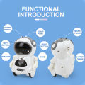 Emo robot robo Pocket RC Robot Talking Interactive Dialogue Voice Recognition Record Singing Dancing Story Robot Toys Gift LaoXzhongX.