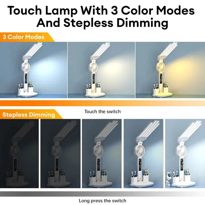 3%20in%201%20Folding%20Table%20Lamp%20with%20Fan%20Clock%20Calendar%20Rechargeable%20Reading%20Lamp%20Touch%20Dimming%20Night%20Light%20Eye%20Protection%20Desk%20Light%20-%20Image%202