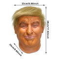 New Trump Putin Latex Full Head Face Human Male Masks For Halloween party Carnival Costume Dress Up Trump President Putin Props. 