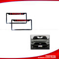 TOYOTA-Car Number Plate Frame, Car License plate- (2PC/SET). 