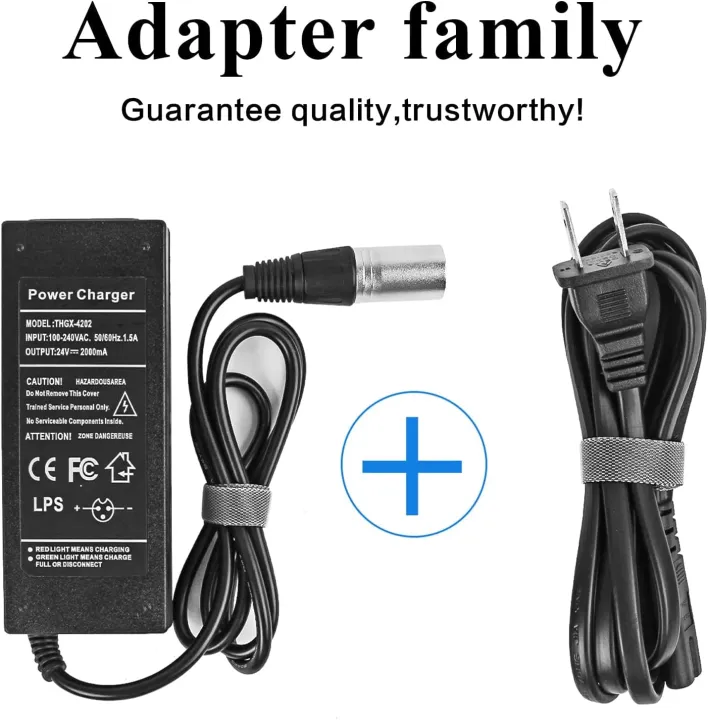 24V%203A%205A%20Battery%20Charger%20for%20Electric%20Scooter,%20Wheelchairs%20Jazzy%20Power%20Chair%20Pride%20Mobility%20Shoprider%20Drive%20Medical%20Bladez%20-%20Image%204